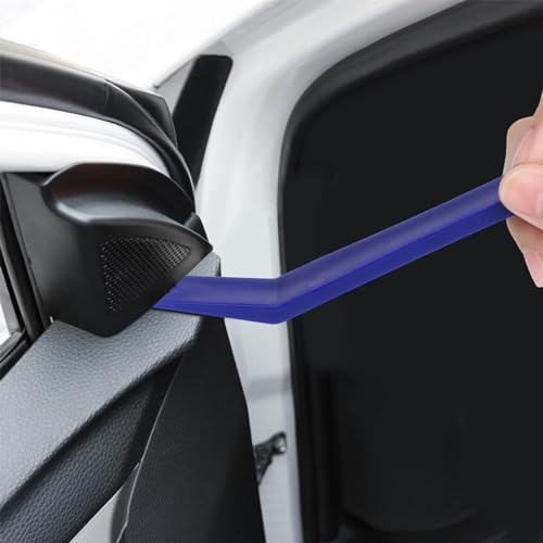 AiQInu 5-Piece Car Trim Removal Tool, Car Trim Removal Tool, Plastic Car Removal Kit for Car Radio Audio Interior Trim Dash Dashboard (Blue)