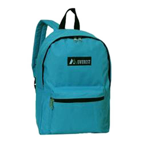 Everest Basic Backpack, Turquoise, One Size