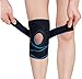 Venture Pal Knee Brace Non-Slip Open-Patella Brace with Adjustable Strap & Side Stabilizers - Best Knee Support for Joint Pain Relief,Meniscus Tear,Arthritisand and Injury Recovery