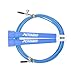 Jump Rope by xFitness | 10 Feet Fully Adjustable Premium Fast Speed Wire Cable | 10 Colors Available | Best For Cross Training, Double Under, MMA, Skipping, Boxing (Blue)