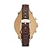 Fossil Women's ES3616 Original Boyfriend Rose Gold-Tone Watch with Brown Leather Band