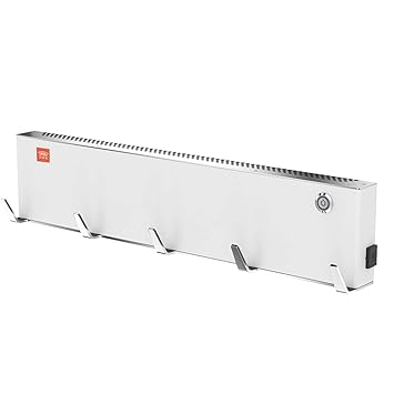  Electric Heated Towel Rail Drying Rack Wall