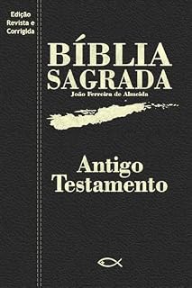 Livro BÍBLIA SAGRADA: Antigo Testamento - Capa Preta - Edição Revista e Corrigida