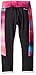 adidas Little Girls' Performance Tight Legging, Caviar Black, 5