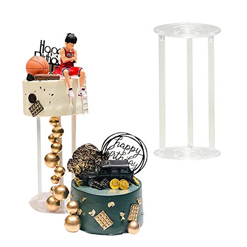 Acrylic Round Display Stand for Cake Cupcakes