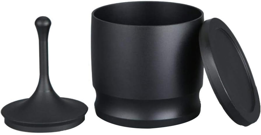 Coffee Tamper and Distributor Tool, 58mm Coffee Level Tool, Metal Alloy Base Anti-slip Handle for Espresso Coffee Grounds