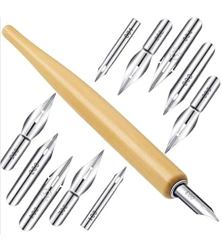 Amazon.com: Nikko Manga Pen Nib Maru Pen - 3pc : Arts, Crafts & Sewing