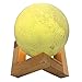 Trendsettings Color Changing 3D Moon Lamp with Stand â Decorative & Unique LED Lunar Moonglow Nightlight Kit. Color's Mimic The Real Moon!