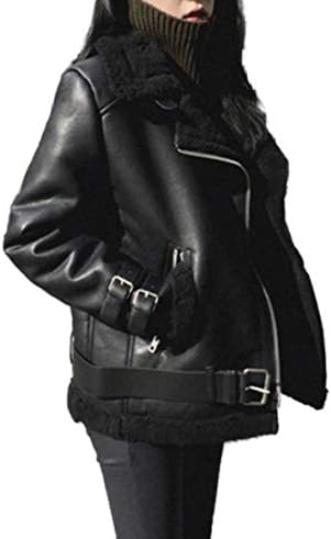 ボア ライダース ジャケット ムスタン フェイクレザー アウター レディース 大きいサイズ 3L 裏ボア 韓国ファッション 秋 冬 カジュアルボア ムスタンジャケット スタンドカラー ライダーズジャケット ライダース ジャケット ショート丈黒