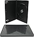 mediaxpo 25 Standard Single DVD Cases, 14mm, Black