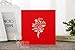 3D Pop Up Handmade Cards Creative Greeting Cards Paper craft (Red Roses)