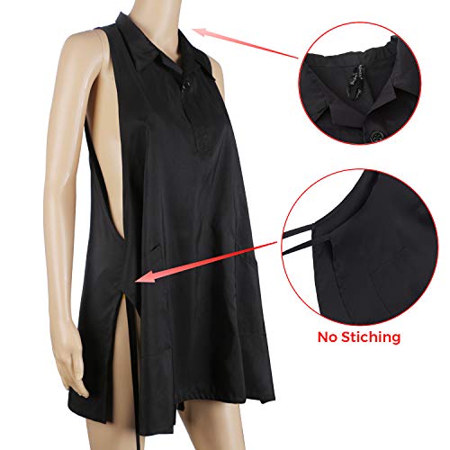 Hairdresser Smock Stylist Vest Segbeauty Barber Apron Cosmetology