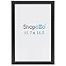 SnapeZo 11.7 x 16.5 (A3 Euro Size) Black Poster Frame, Front-Loading, Wall Mount, Aluminum 1