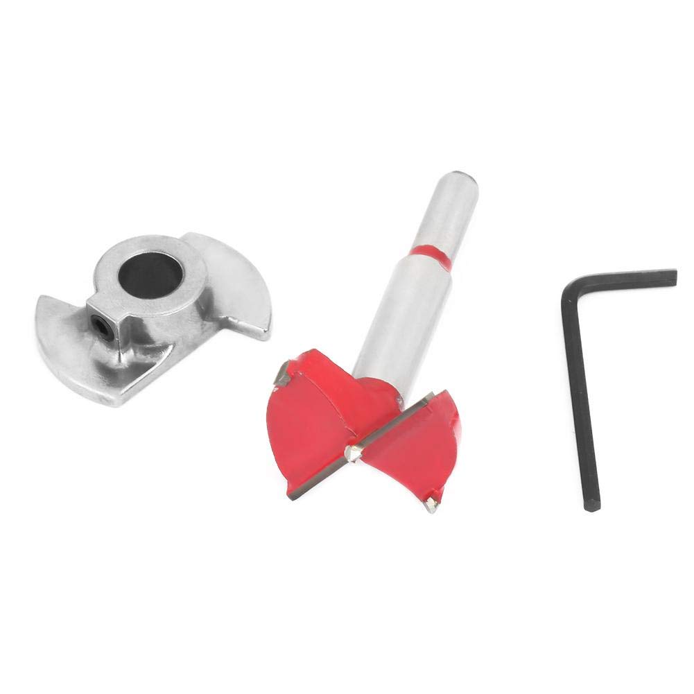 35mm Wood Reaming Drill Adjustable Woodworking Positioning Drill Holing Tool Open Hole Tool Woodworking Jigs Hinge Boring Forstner Drill Bit