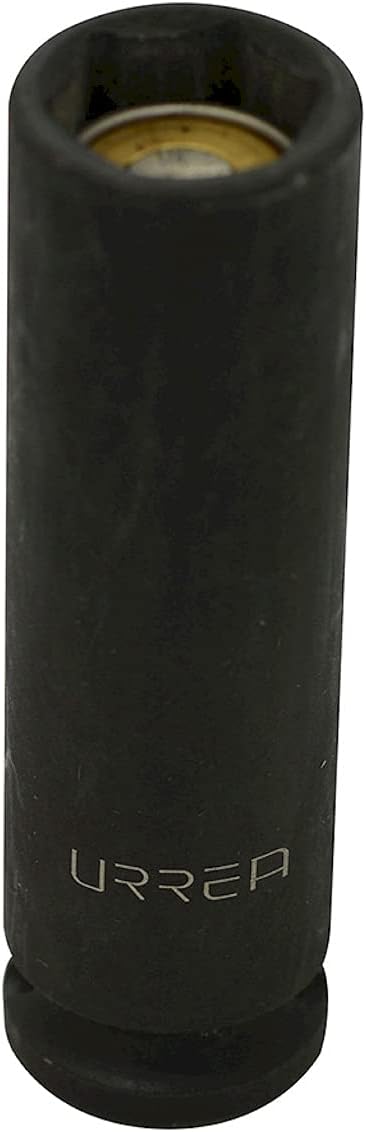 Urrea7716HM 3/8-Inch Drive Deep 6-Point 1/2-Inch Magnetic Impact Socket, Sae