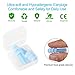 Nnrly 6 Packs Reusable Silicone Ear Plugs, Waterproof Hypoallergenic Noise Reduction Earplugs for Hearing Protection, Suitable for Sleeping,Snoring, Swimming, Concerts, with Storage Bags