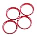 VCiiC Red 4pcs Interior Air Vent Outlet Cover Trim for Audi A3 8V 2012-2015