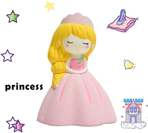 Princess Kawaii Wedding Girl Slow Rising Toys,Scented Jumbo Squishy Squeeze Squishies Toys and Gifts