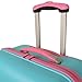 Anne Klein Palm Springs 24” Hardside Spinner Luggage, Turquoise Carnation