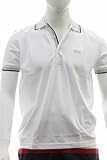 BOSS Green Men's Paddy Polo 10102943 Training White Polo Shirt MD