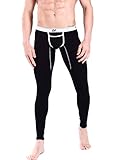 SilkWorld Men's Thermal Underwear Base Layer Long John