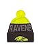 New Era NFL Baltimore Ravens 2015 Upright Sport Knit, Upright Yellow/Graphite, One Size