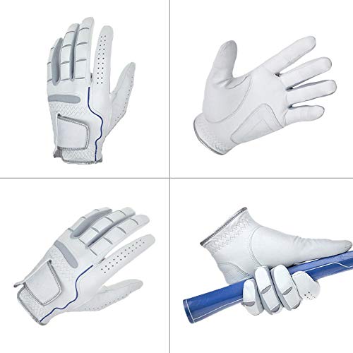 1pc Single Left Hand Men's Golf Gloves Left Hand Single Male Hand Feels Delicate Anti-Skid Golf Gloves Left Hand