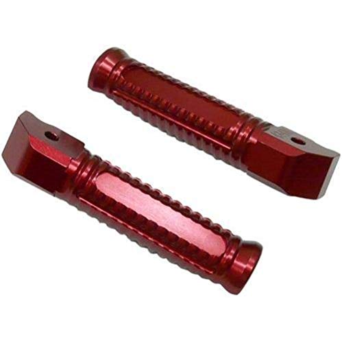 Yana Shiki A2867R Red Front OEM Style Foot Pegs for Kawasaki Motorcycles