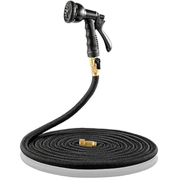 Amazon.com : All New & Improved Expandable Garden Hose w/Built in Shut