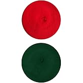 ICSTH French Beret - Wool Solid Color Womens Beanie Cap Hat