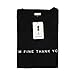 YITAN Women Funny Summer Cute Funny T Shirts Short Sleeve Cotton Top Graphic Tees Black Large