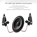 Mpana Wireless Headphones, Sports Earphones HD Sound with Bass, Bluetooth Headphones , Secure Fit, Noise Cancelling, Best Sports Ear Buds for Gym Jogging (Black Red)thumb 1