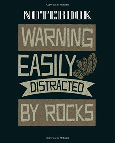 Notebook: geology puns - 50 sheets, 100 pages - 8 x 10 inches