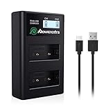 Powerextra NP-W126S Battery Charger Compatible with