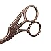 Plated Gold Crane Scissors Sewing Classic Stork Scissors Embroidery Crafe Small Scissors for Needle Work (bronzy)