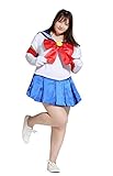 BS Japan Anime Uniforms [Plus size Sailor Moon Costumes] 1X-5X (14-32)
