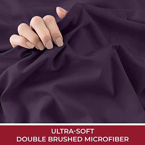 Mellanni King Size Sheet Set 4 Piece Iconic Collection Bedding Sheets