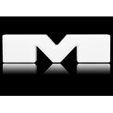 3 Piece Grill Emblem Letter Light Compatible with 2019-2024 RAM 1500 Grill Letter Light Aftermarket Set (White for 19-24)
