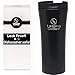 Lasting Coffee Dishwasher Safe Double Wall Vacuum Insulated Stainless Steel Travel Mug, 16 oz (Darkish)