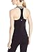 SportownWomen's Contrast Scoop Neck Yoga Tank Top With Built-in Shelf Bra
