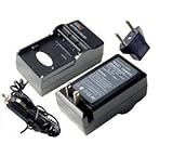 Canon BP-807 / BP-808 / BP-809 / BP-819 / BP-827 Replacement Battery Charger Set for Canon FS10 / FS100 / FS11 / FS20 / FS200 / FS21 / FS22 / FS30 / FS300 / FS31