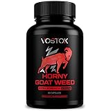 Horny Goat Weed Extract Supplement - Stamina - Energy - Endurance Booster for Men and Women - All Natural Herbs with Maca Root, Epimedium, Ginseng, Muira Puama, Saw Palmetto, Tongkat Ali - 60 Capsules