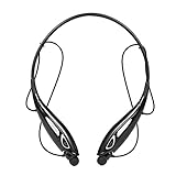 Sunvito Bluetooth Headsets Lightweight Wireless Stereo Bluetooth Vibration Neckband Style Earbuds Headphones Headsets W/microphone for Iphone 5s 5c 4s 4, Ipad 2 3 4 New Ipad, Ipod, Android, Samsung Galaxy, Smart Phones Bluetooth Devices--Black
