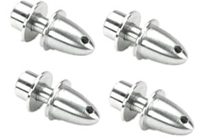 Hobbypower Rc Plane Airplane Spinner 3mm 3.0mm Shaft Motor Propeller Adaptor(Pack of 4 pcs)