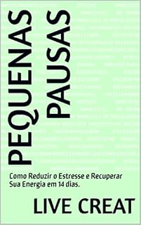 Livro Pequenas Pausas: Como Reduzir o Estresse e Recuperar Sua Energia em 14 dias.