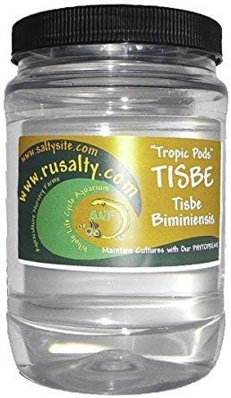 Live Fish Food Combo 4 Pack 32oz Tisbe Copepods, Reef Soup Mix, Phytoplankton Live, Amphipods 50 cnt.