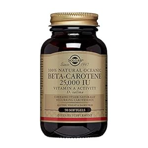 Solgar Oceanic Beta-Carotene 25,000 IU, 90 Softgels – Healthy Vision, Skin & Immune System, Potent Antioxidant – 100…