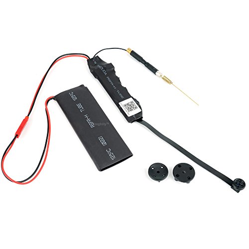 Toughsty 16GB 1280x720P HD Mini WiFi Hidden Camera Module FPV Camera Motion Activated Video Recorder DV Camcorder Support Android iPhone APP Remote View