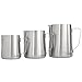 VonShef Stainless Steel Milk Pitcher Suitable for Coffee, Latte & Frothing Milk, Available in 12-Oz, 20-Oz and 32-Oz sizes