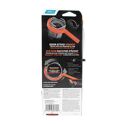 Camco RhinoFLEX Camper/RV Swivel Fitting Wrench Set Disconnect